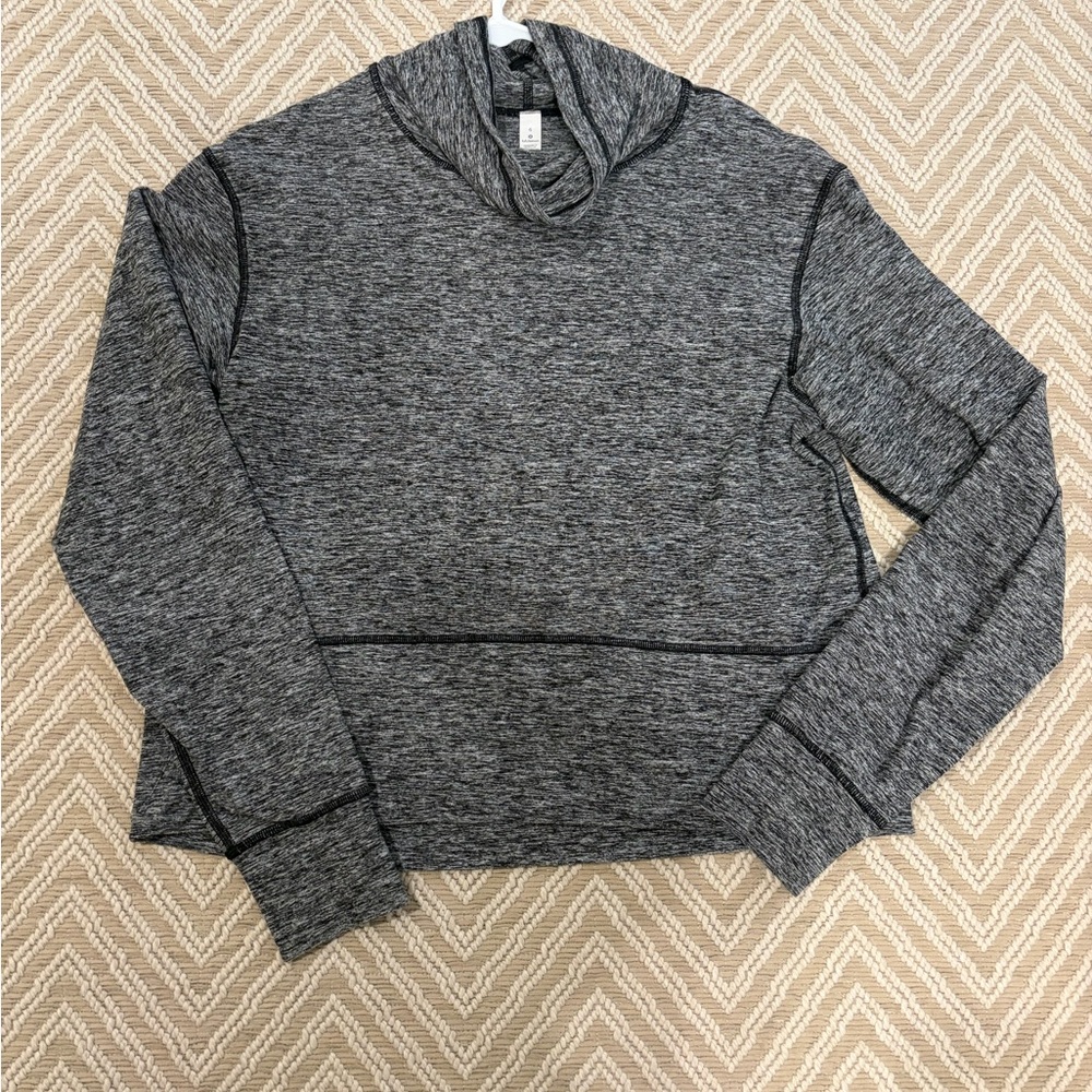 Lululemon Athletica Heathered Gray Hoodie